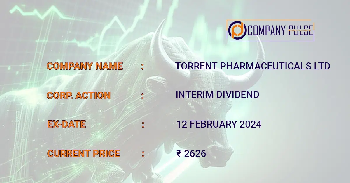 torrent pharma dividend 2024